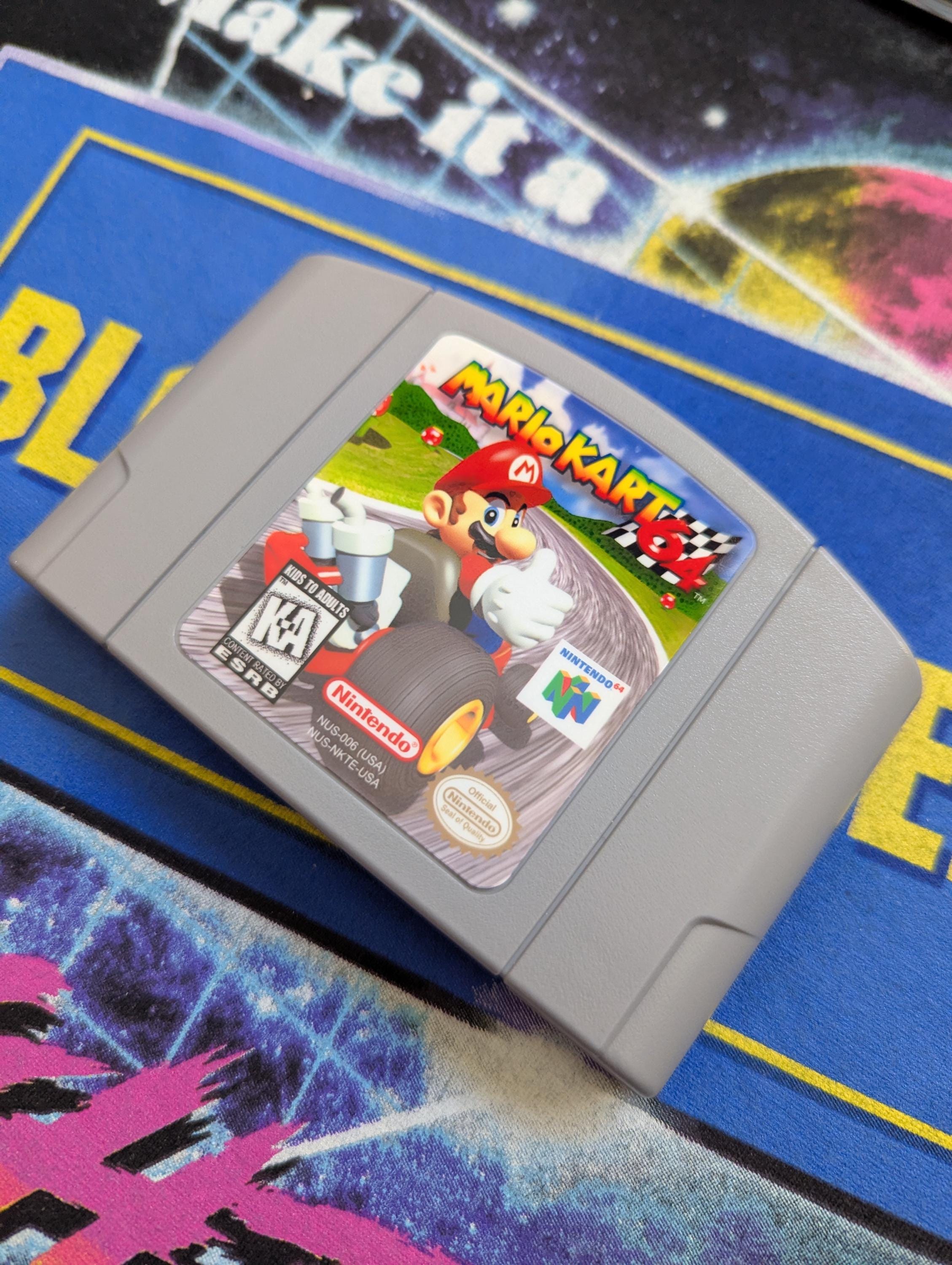 【当時物】マリオカート64 NINTENDO Amazon | マリオカート64 コントローラ付 | ゲームソフト