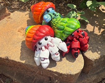articulated fidget hermit crab