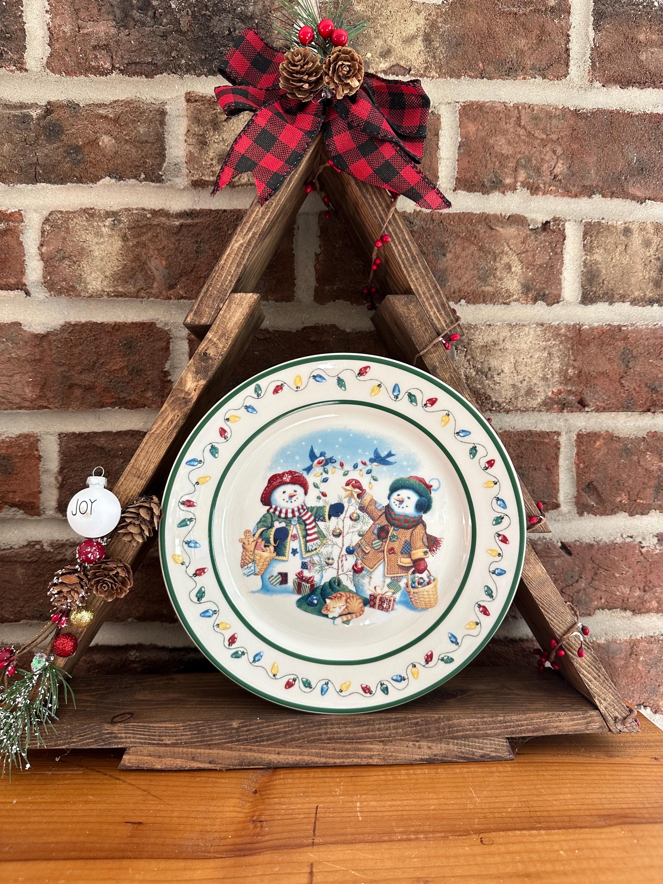 Longaberger Christmas Plate - Etsy