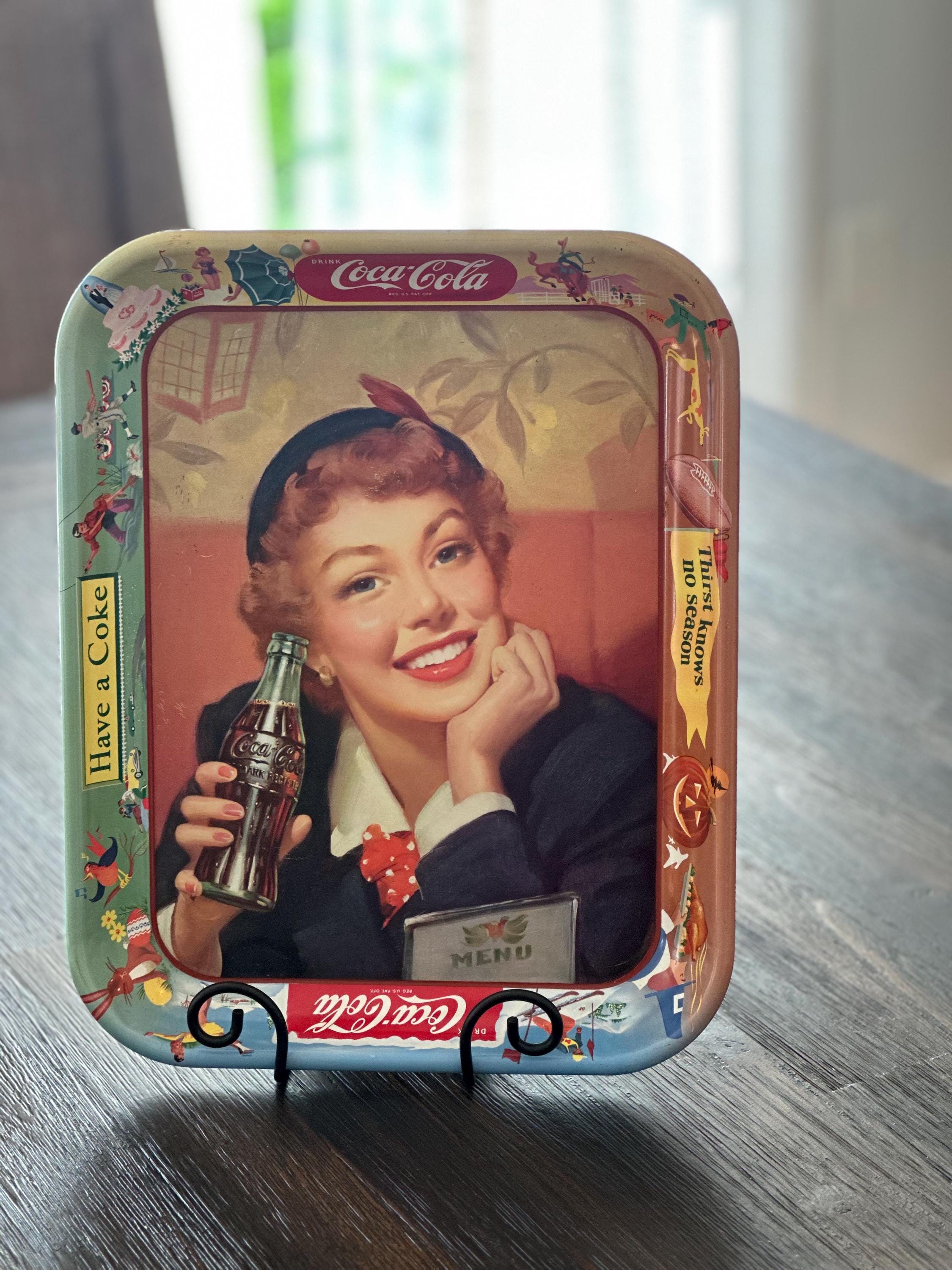 70s Coca Cola Trays - Etsy