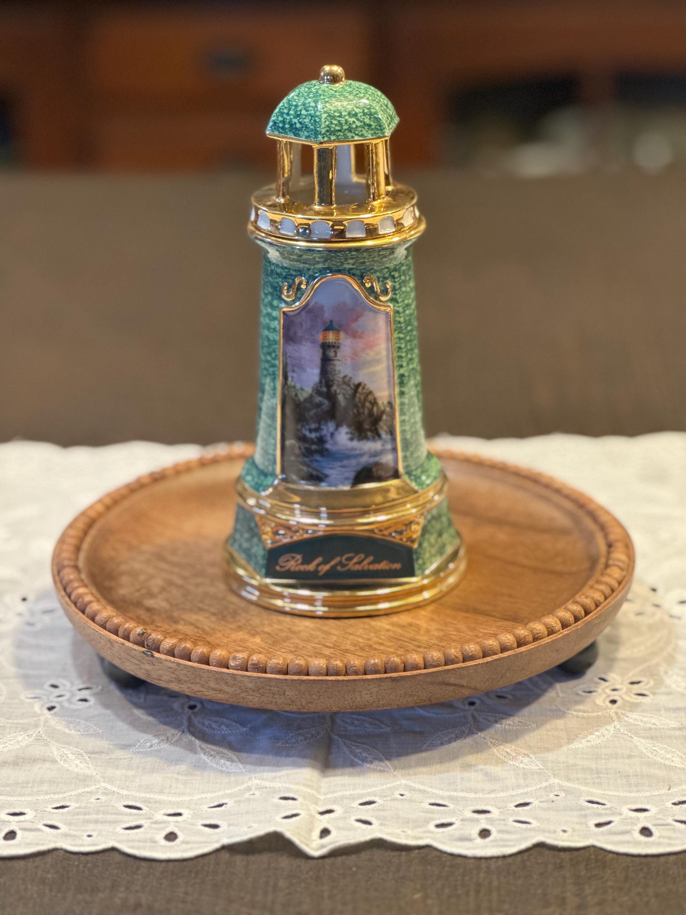 Thomas Kinkade Lighthouse Figurines - Etsy