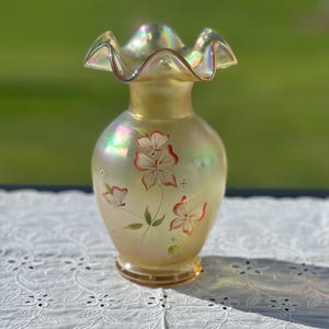 Fenton Butterfly Carnival Glass - Etsy