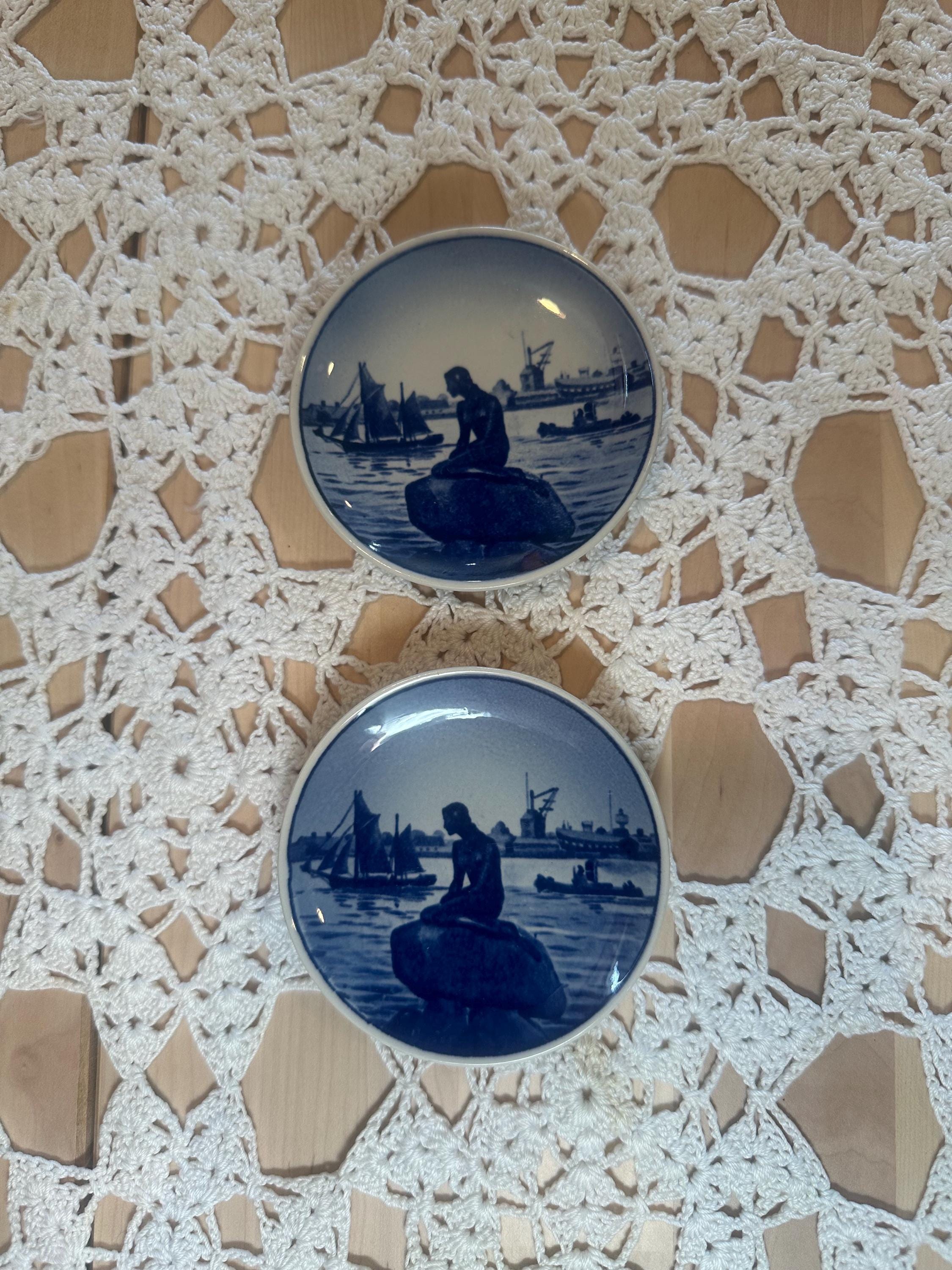 KØBENHAVN 人魚姫 飾り皿 アンティーク Royal Copenhagen Little Mermaid Plate - Etsy