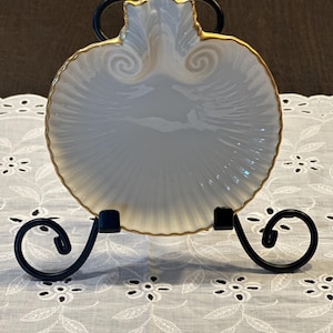 Lenox China Aegean Shell Shaped Trinket Dish