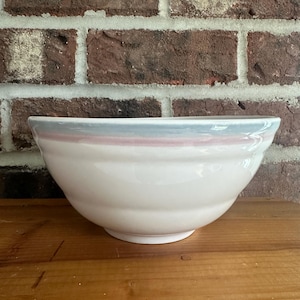 Pfaltzgraff 8&quot; Mixing Bowl Aura Pink Pattern