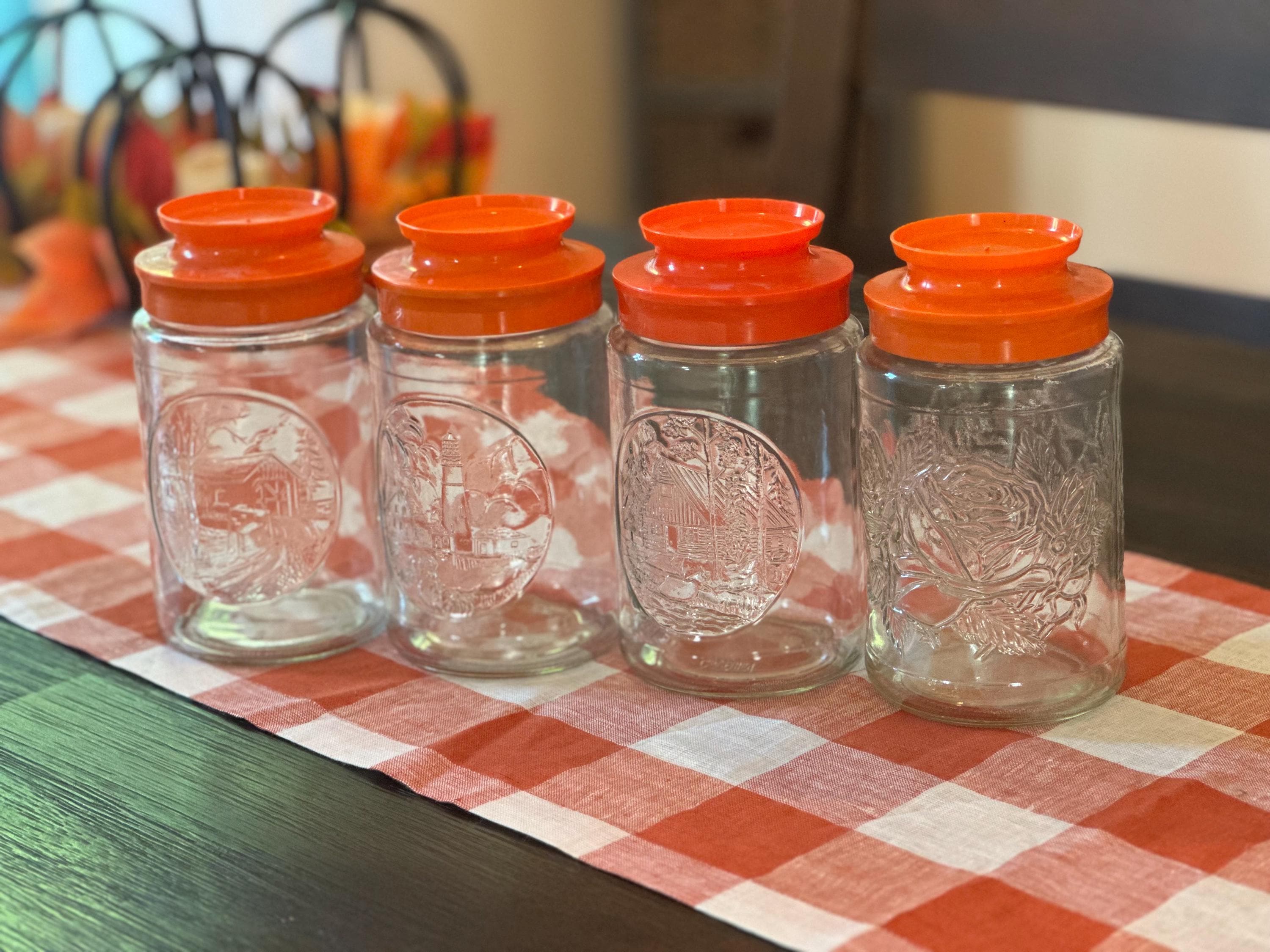 Vintage Anchor Hocking Jar - Etsy