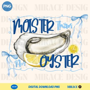 Aquarel vochtiger dan een oester png, grappige grafische png, grappige visliefhebber png, handgetekende preppy png
