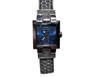 Lois Hill Swiss Made Watch LH-0002 Blue Dial Balinese Hand