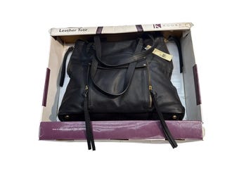 Authentic Kooba Genuine Leather Blace Shoulder Tote Bag NWT - Gold