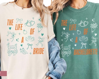 Custom Showgirl Bachelorette Shirt, The Life Of A Bride Shirt, Personalized Bachelorette Era T-Shirt, Showgirl Bride, Bach Era Party Shirt