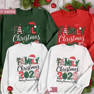 Family Christmas 2025 Sweater, Matching Family Christmas Shirt, Christmas Family Outfit, Xmas Morning Shirts, Festive Family Sweatshirt
