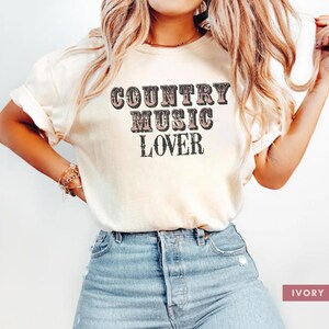 Country Music Shirt Vintage Cowgirl Shirt Western Shirt Country Music Tee Western Vintage Retro Rodeo Country Graphic Tee