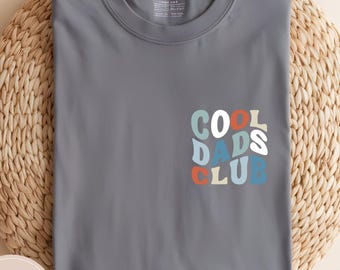 Cooles Dads Club T-Shirt, Vintage Dad Shirt, Geschenk für Papa, Vatertag Shirt, bester Papa aller Zeiten, Mädchen Papa, neuer Papa Shirt