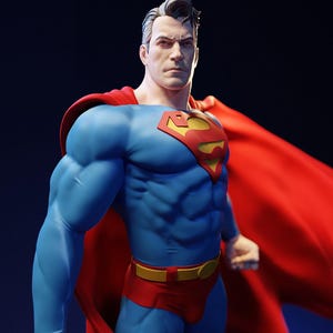 Supermanl(DC Fan Art)/ Sculpture Unpainted or Fully Painted / Scale to Choose  / Made to order Adult / Mature