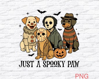 Just a Spooky Paw png, Halloween dog png, Halloween characters png, Halloween png, Dog Lover png, Dog Mama png, Retro Halloween, Png designs