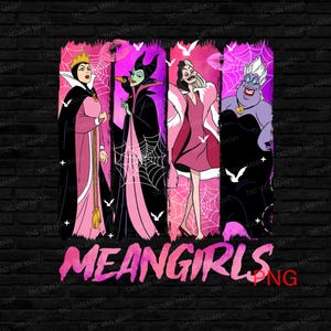 Mean Girls Png, D&#39;sney Girls Png, Scary Woman Png, D&#39;sney Villains Png, Valentine Png Halloween Png, D&#39;sney Vacation Png, Girl Png