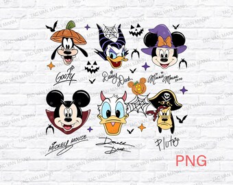 Retro Halloween Mouse And Friends Png, Mouse Not So Scary Png, Halloween Party 2025 Png, Spooky Season, Halloween Magic Kingdom Png