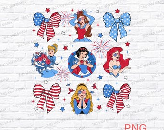 プリンセス・コケット・ボウ 独立記念日、アメリカの自由 PNG、独立記念日おめでとう PNG、プリンセス 独立記念日、独立記念日、独立記念日