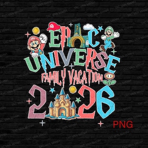 Epic Universe Familie Berufsbezeichnung, Universal Familie PNG, Epic Universe Design, Universal Studios Reise PNG, Familienurlaub PNG