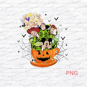 Halloween Cartoon Png, Halloween Png, Cartoon Halloween Png, Halloween You've Got A Friend In Me Png, Trick Or Treat Png, Spooky Vibes Png