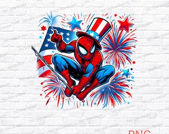 Superhéroe 4 de julio (Png), Bandera estadounidense (Png), Camiseta de la libertad (Png), Día de la Independencia (Png), Película de dibujos animados del Día de EE. UU. (Png), Feliz 4 de julio (Png)