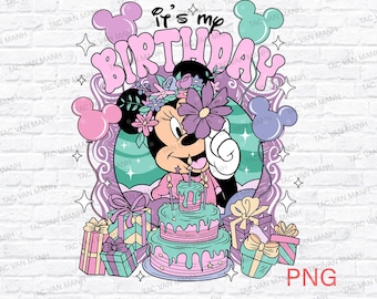 It's My Birthday Png, Family Vacation Png, Family Matching Birthday Png, Magical Kingdom Png, Birthday Girl Png, Birthday Matching Png