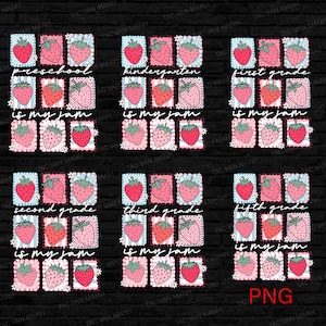 Custom Teaching Is My Jam   PNG, School Coquette Strawberry Png, Back To School Png, Teacher  Pre-k 1st/2nd/3rd/4th/5th Grade png