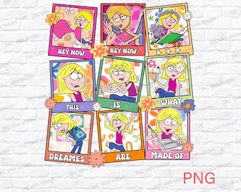 Die süße Lizzie McGuire Png, daraus werden Träume gemacht, Cartoon Lizzie McGuire Png, Lizzie Png, Lizzie McGuire Cartoon, BTW Magic Kingdom