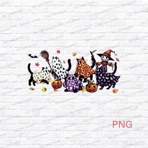 Black Cat Halloween Png, Ghost Cat Png, Halloween Png, Halloween Cat png, Fall Png, Retro Halloween Png, Spooky Season Png, Funny Halloween