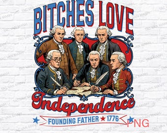 As cadelas adoram a independência, PNG do 4 de julho, PNG engraçado do Thomas Jefferson, PNG do Dia da Independência, PNG patriótico