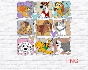 Disn-ey Dogs Png, Dog Lovers png, Disn-eyland Png, Disny World Png, Cute Disny Dog png, Disnyy Family Trip 2025   Png, Dog Lovers