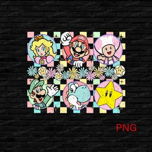Vintage Super Mario Png, The Super Mario Bros Movie, Mario Trip Png, Cute Super Mario, Retro Mario 1985 Png, Family Trip Png