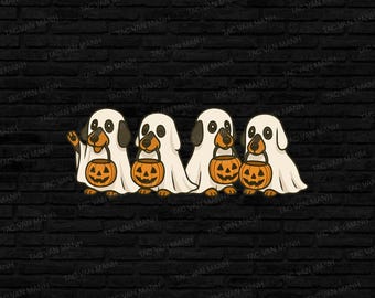 Ghost Dachshund Halloween Dog Png, Trick or Treat Cute Puppy, Dachshund Png,  Dog Png, Halloween Png, Spooky Season, Halloween Ghost Dog Png