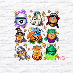 Chicken Nuggets Png, Halloween Nuggets Png, Spooky Vibes Png, Halloween Png, Funny Halloween Png, Spooky Season Png, Spooky Nuggets Png