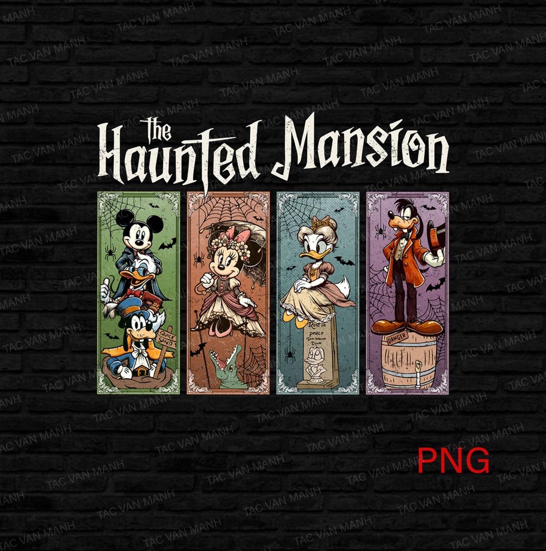 Haunted House Png, Mouse and Friends Halloween Png, Magical Kingdom ...