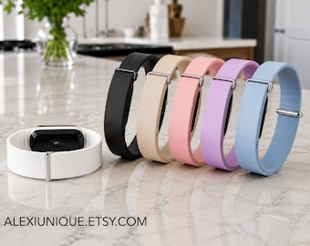Correa Fitbit Air, correa deportiva de silicona suave para mujeres y hombres, accesorio de repuesto impermeable y no tóxico para Google Fitbit Air, regalo para ella.