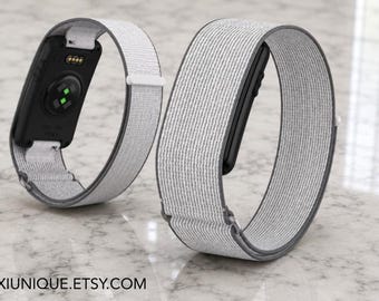 Nylon Band for Garmin CIRQA Smart Band, Breathable Adjustable Woven Sport Strap, Quick Release CIRQA Replacement Wristband