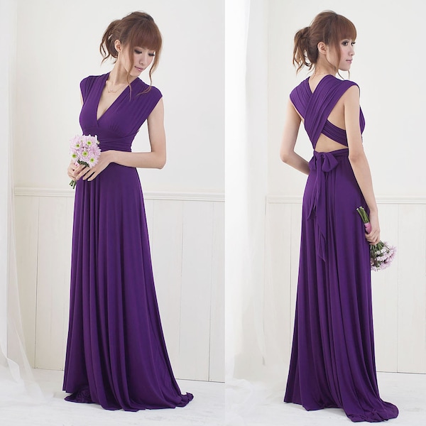 Convertible/Infinity Dress - Floor Length