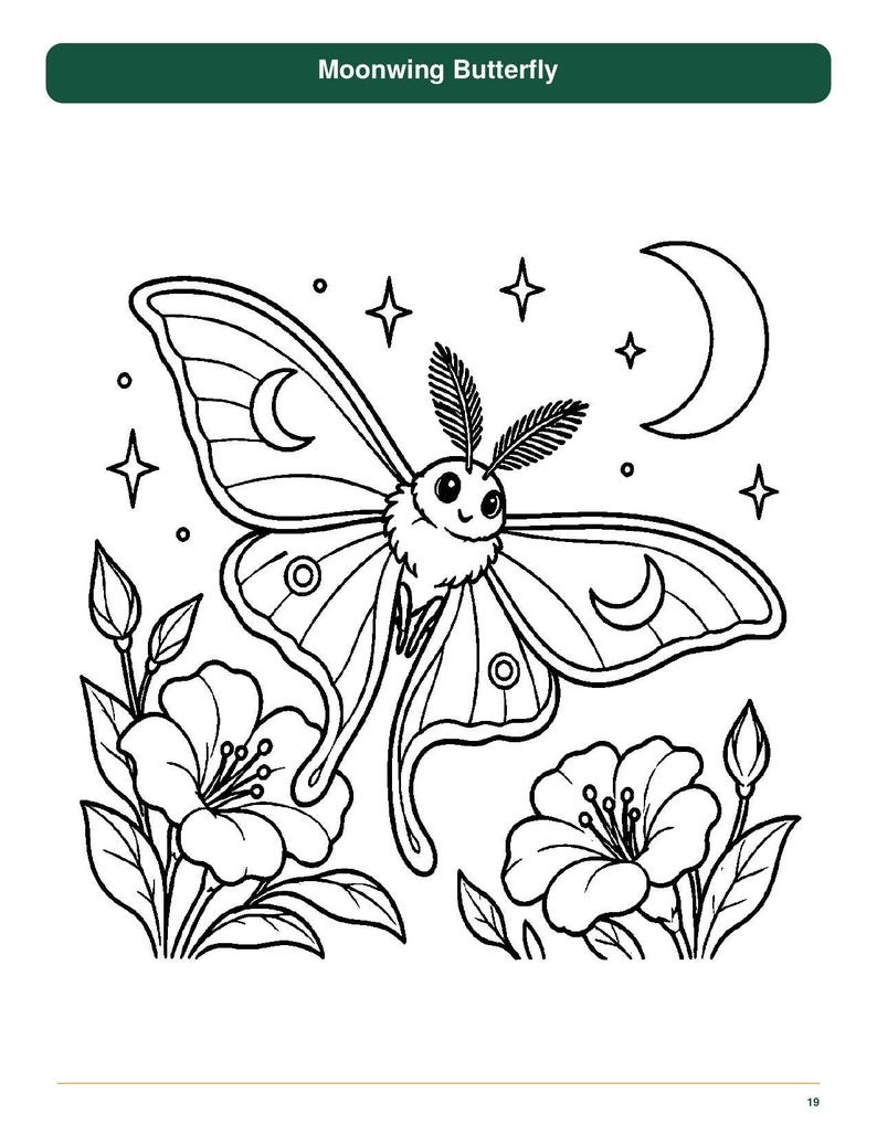 Mystery Garden Coloring Book | 40 Page Printable PDF for Kids Ages 5-8 ...