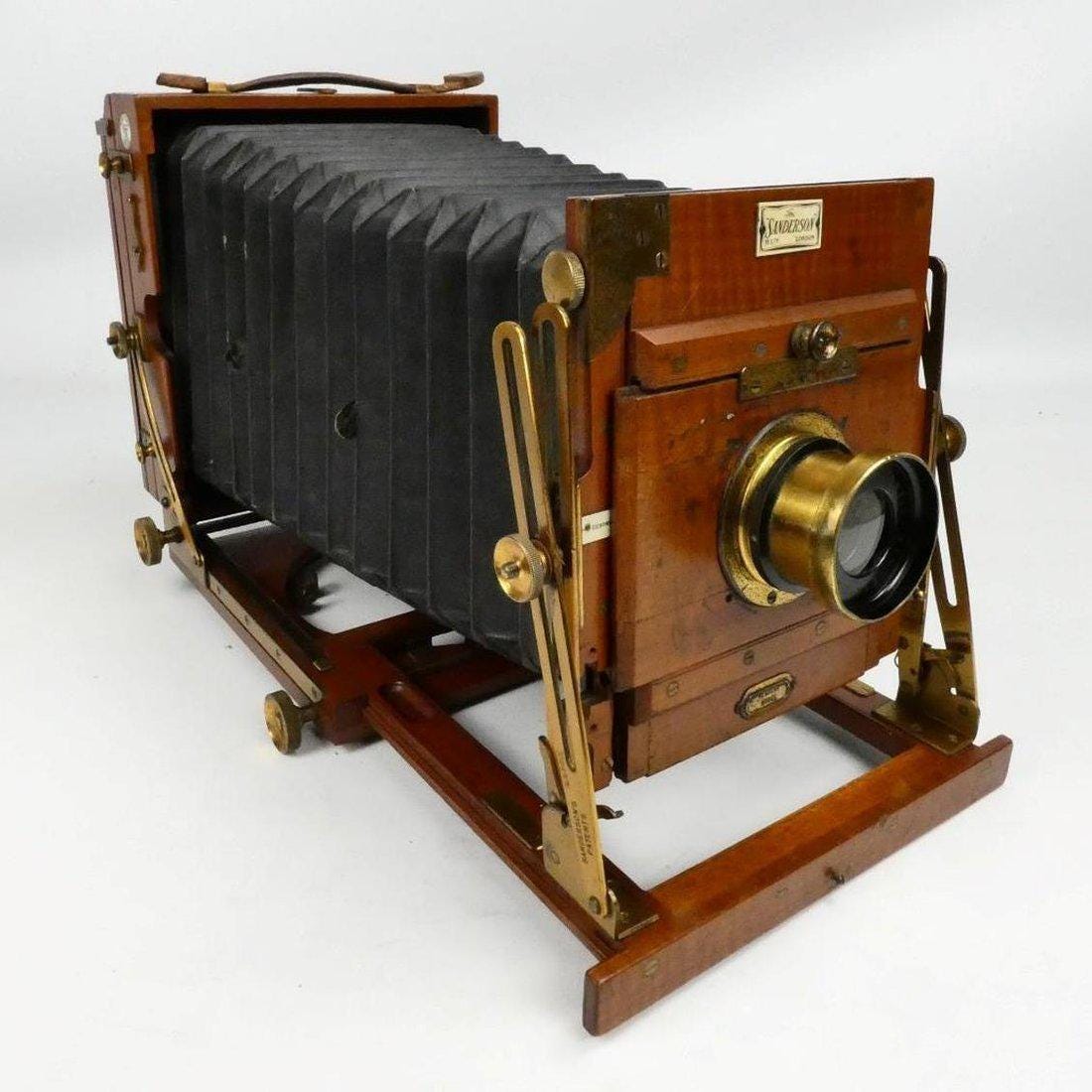 Appareil Photo Ancien à Soufflet – Vintage, Collection, Pièce De Caractère