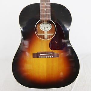 Guitare acoustique Gibson J-45 vintage Sunburst USA Made Dreadnought avec étui rigide