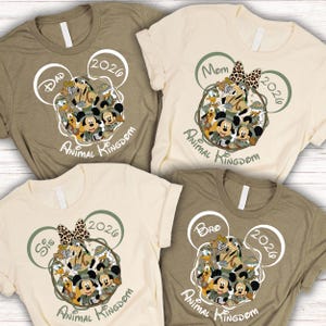 Custom Disney Animal Kingdom Shirts, Disney Animal Kingdom 2026, Disney Safari Shirts, Disney Animal Kingdom Family Shirt, Disney Safari Tee