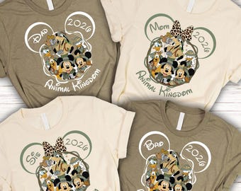 Custom Disney Animal Kingdom Shirts, Disney Animal Kingdom 2026, Disney Safari Shirts, Disney Animal Kingdom Family Shirt, Disney Safari Tee