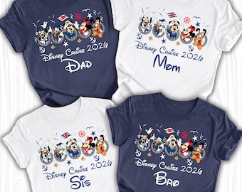 Custom Disney Cruise Shirts, Disney Cruise Shirts 2026, Disney Family Cruise Shirts, Disney Cruise Squad Shirts, Disney Cruise Adventure Tee
