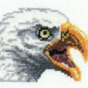 Weißkopfseeadler Kreuzstichvorlage