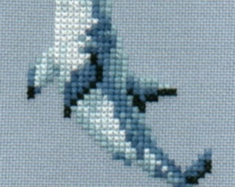 Great White Shark 3 cross stitch chart