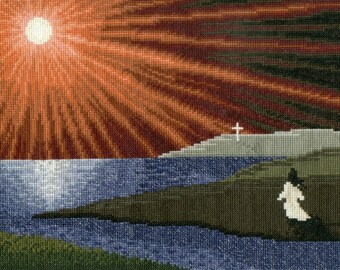 The Son Still Shines counted cross stitch chart