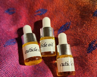 Nourishing Cuticle Oil- Organic 2mL