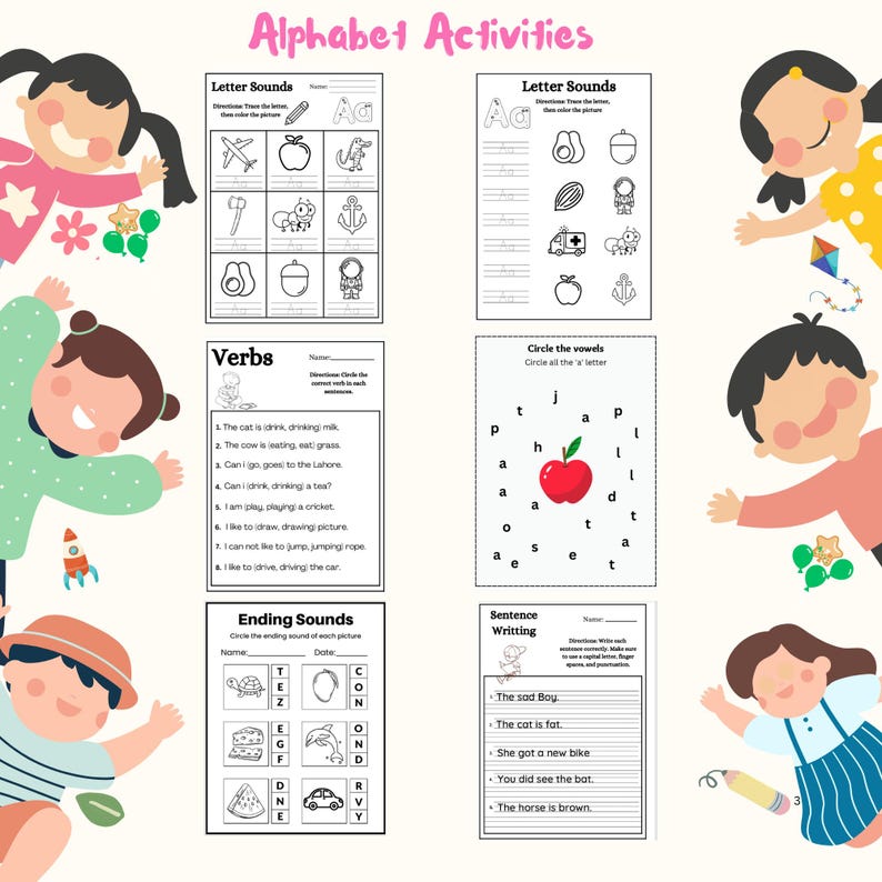 Ultimate Busy Book Resource for Kids Learning: 8000 Printable ...