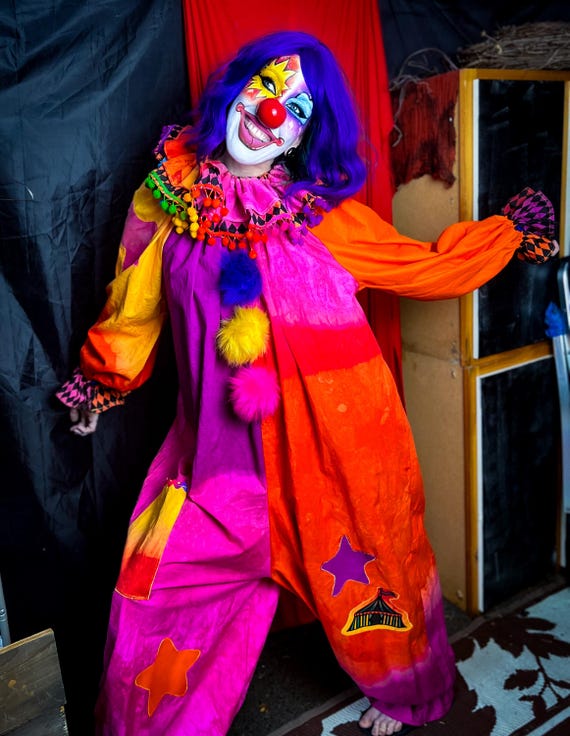 Mystery Clown Suit, Made to Order, Adjustable Fit - Etsy